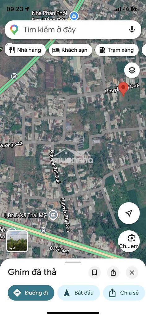 Bán đất vườn mặt tiền đường nhựa 12m (nguyễn thị quá) - 2