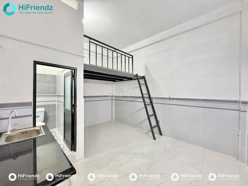 Phòng trọ giá rẻ có gác sẵn máy lạnh để được xe điện mới tinh bàu cát1 - 3
