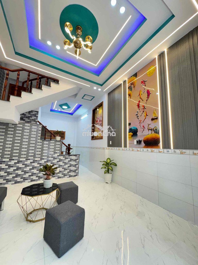 Nhà chính chủ 40m, 2pn, gần chợ mỹ hạnh nam, giá 780tr đường thông ôto - 3