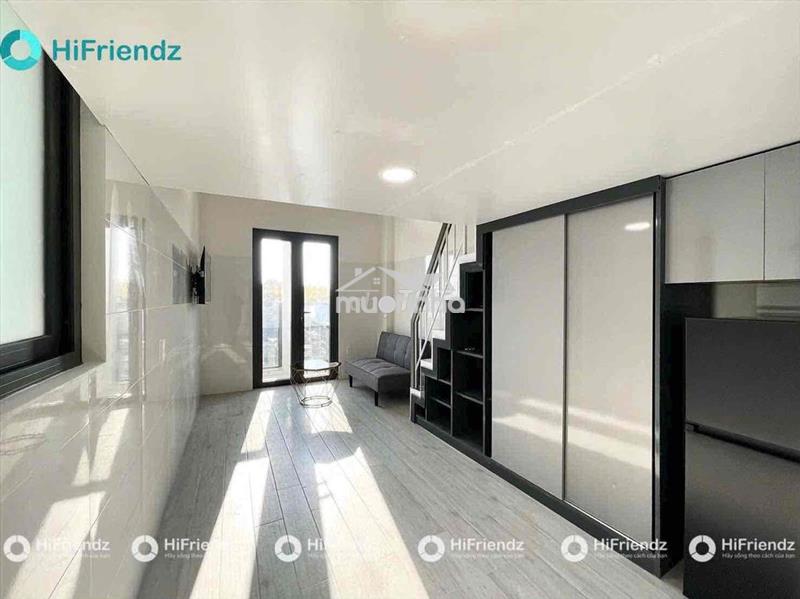 Tô ký - duplex ban công - đầy đủ nội thất - tô ký