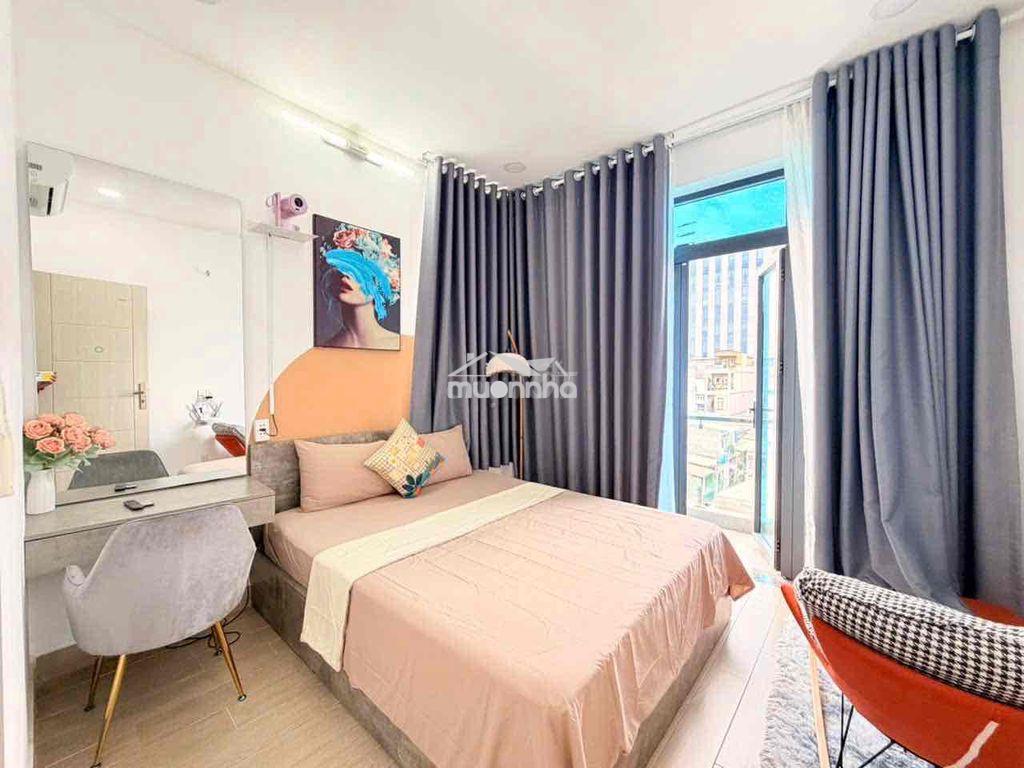 Căn hộ 1 phòng ngủ , bancon quận 3 , full nội thất - 2