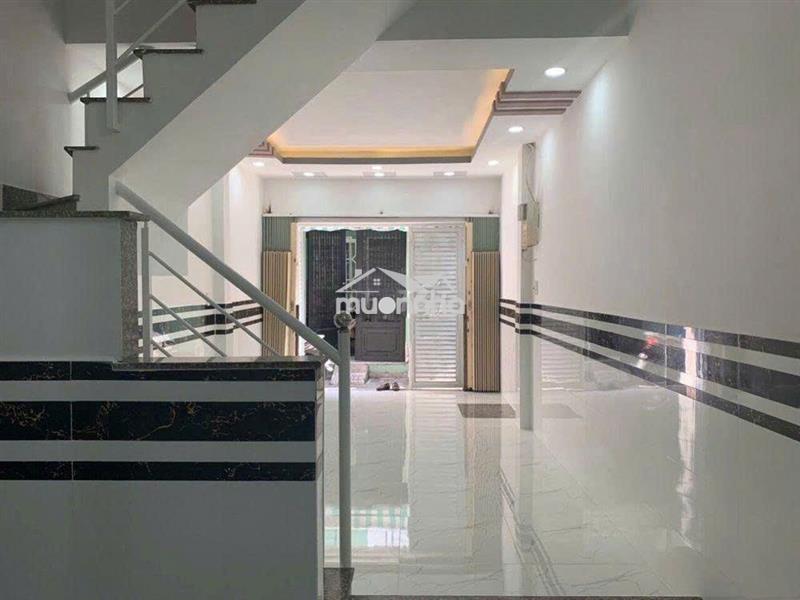 Nhà nguyên căn 1 trệt 1 lầu 2pn 2wc hẻm 102 lê văn thọ giá 8 triệu
