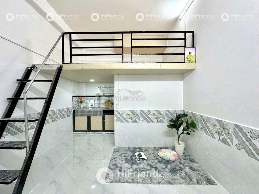 Căn hộ gác cao ban công đủ nội thất thang máy sát hòa bình đầm sen q11 - 4