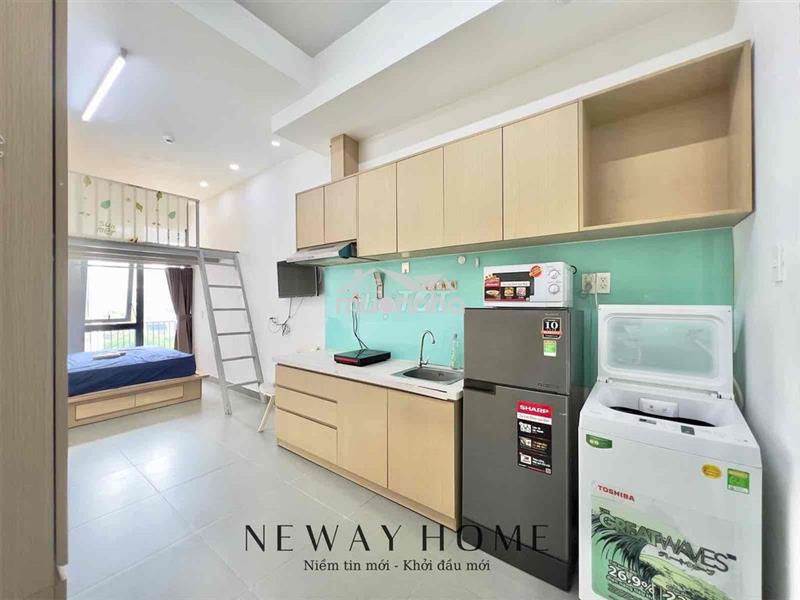 Chdv full nt, máy giặt riêng - ban công/cửa sổ sát cầu nguyễn văn cừ