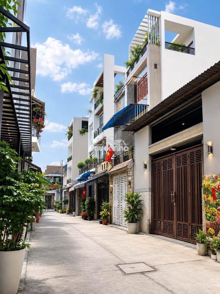 Chỉ 6 tỷ có ngay nhà 2 tầng 73m² hẻm 6m thông - sát vách aeon tân phú - 2