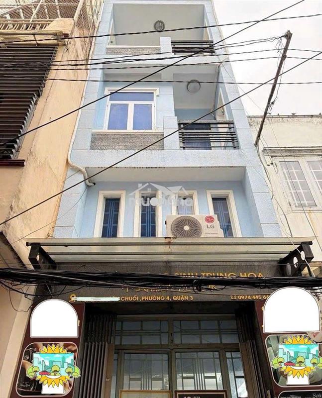 Nguyên căn cho thuê đường vườn chuối quận 3. 