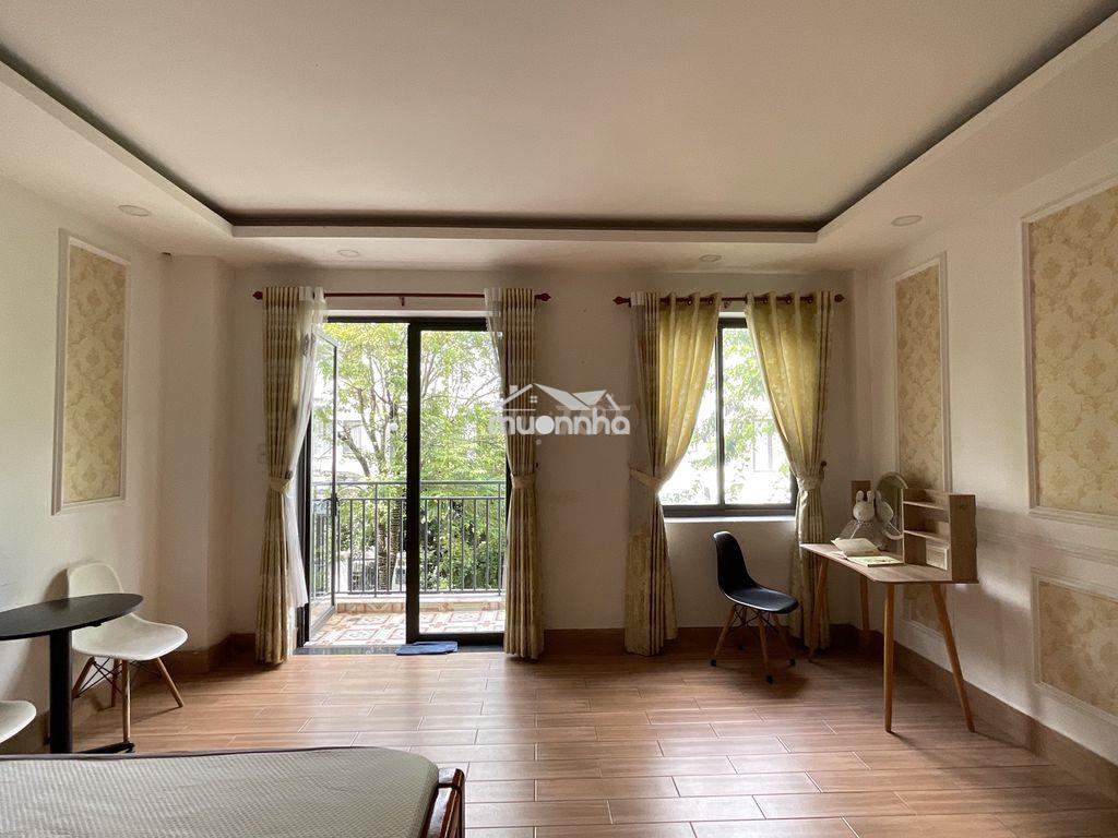 Cho thuê 1pn view ban công, đầy đủ nội thất ở lakeview city, q2 - 4