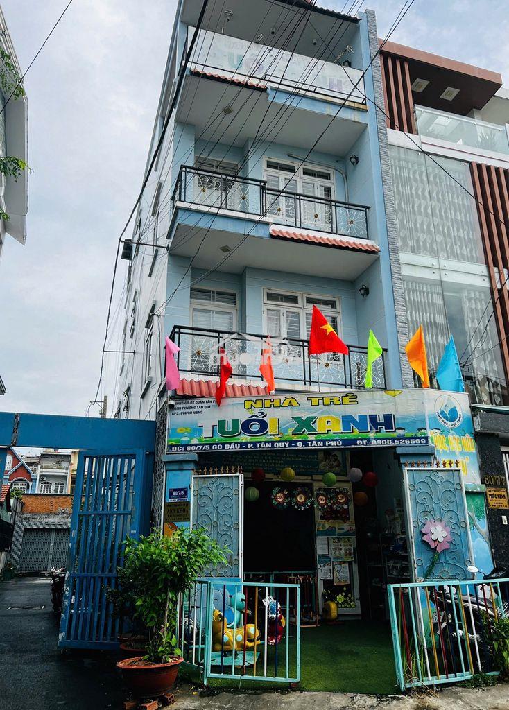 Góc 2mt khu vip gò dầu. 4.5x17m=75m2. 4 tấm