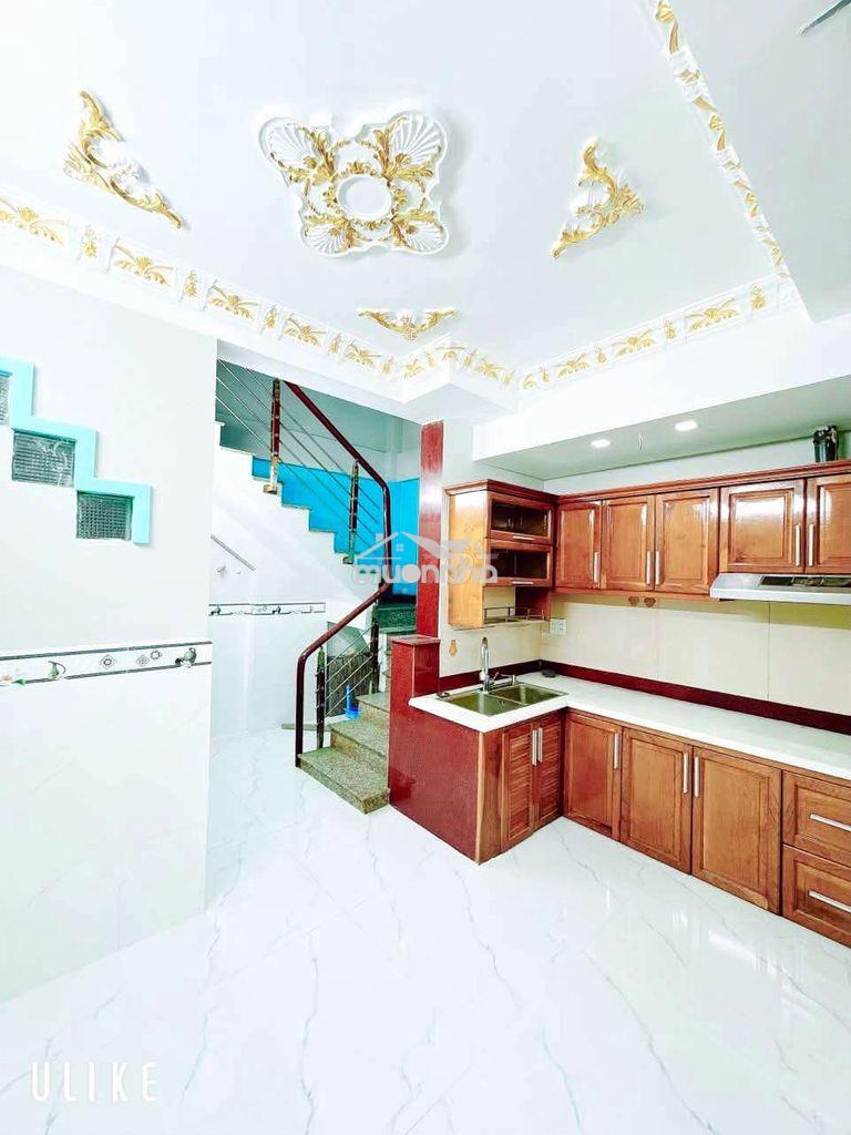 Nhà lê văn quới 4x14m đúc 3 tấm 4pn hẻm ô tô 1 sẹc - 2
