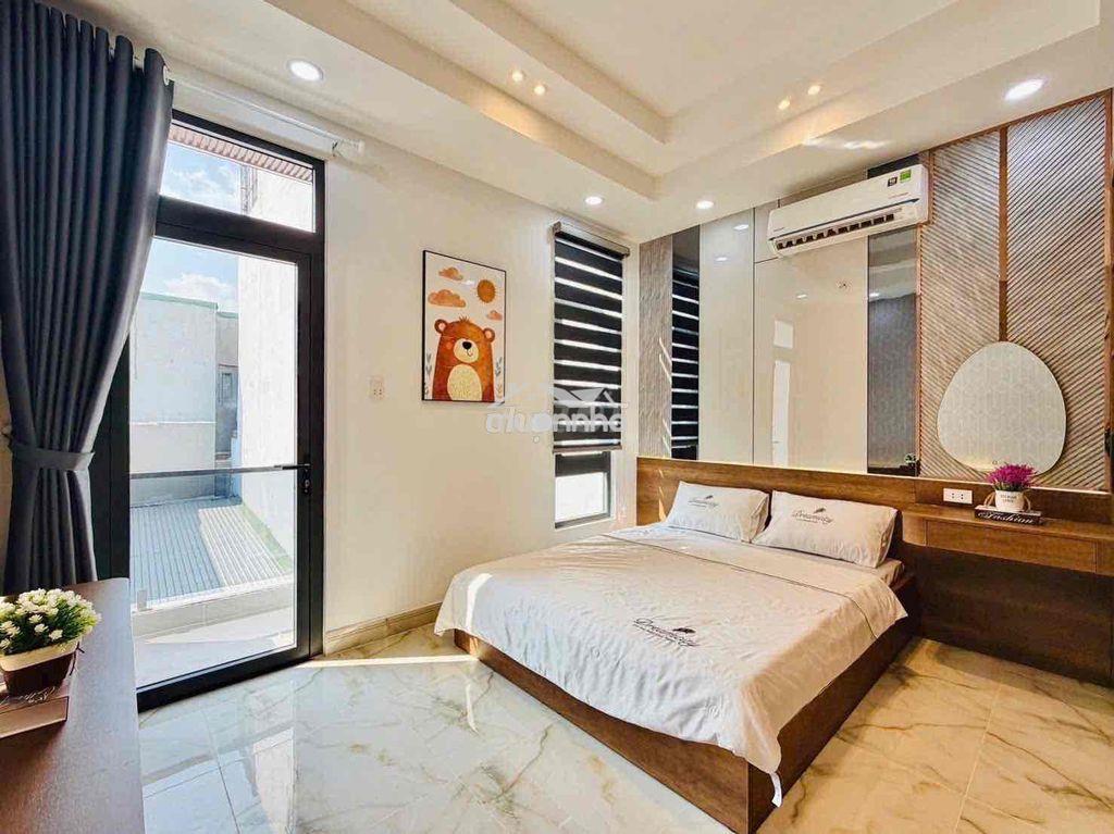 Hẻm 6m bờ bao tân thắng, 4 tấm, 4 x 18m, 5 phòng ngủ, 4 wc, sân thượng - 3