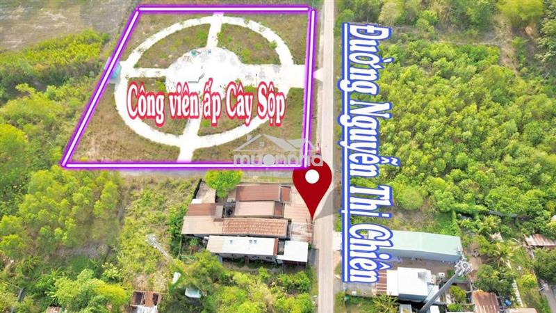 Chủ định cư bángấp176m2 ,giá1,6tỷ đường nguyễn thị chiên xã tân an hội