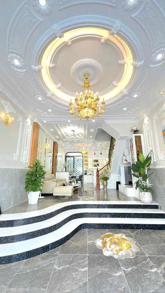 Nhà phố phong cách hoàng gia -xây dựng mới kdc dân trí đào tông nguyên - 4
