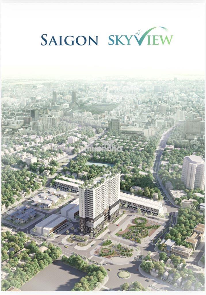 Chuyển nhượng căn hộ saigon skyview - vị trí đối diện bến xe q8