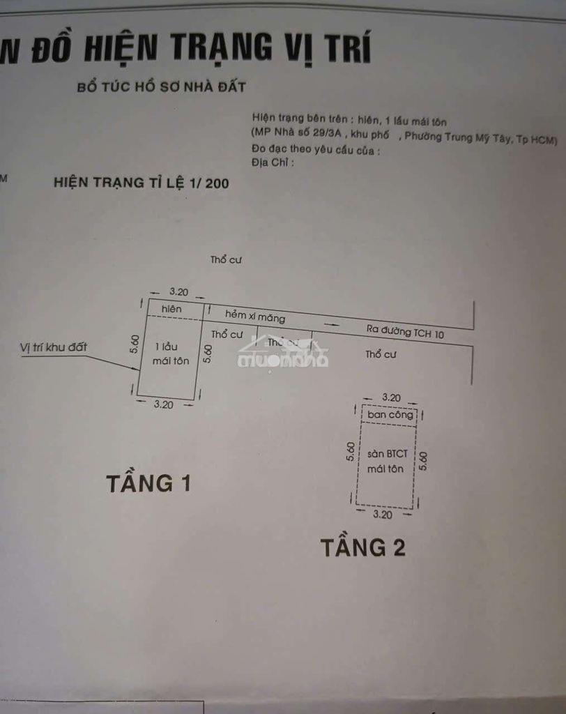 Nhà siêu rẻ bv q12. 1t1l 2pn, đất thổ cư, chính chủ - 2