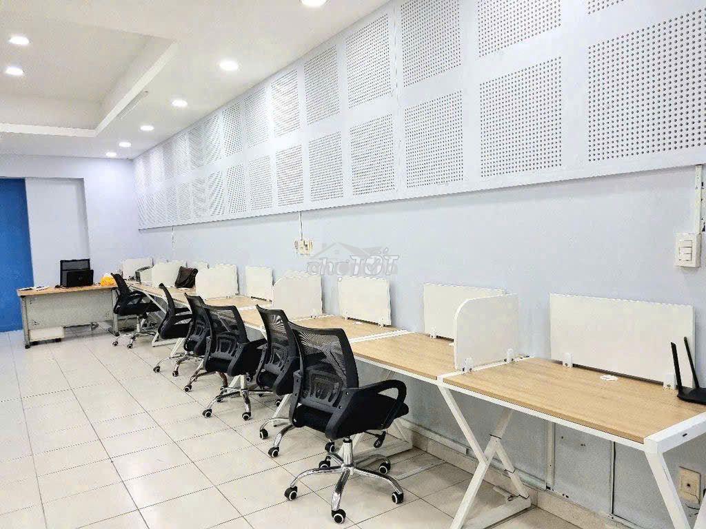 Văn phòng mt nguyễn văn linh, phú mỹ hưng, toilet riêng 6x18m - 3