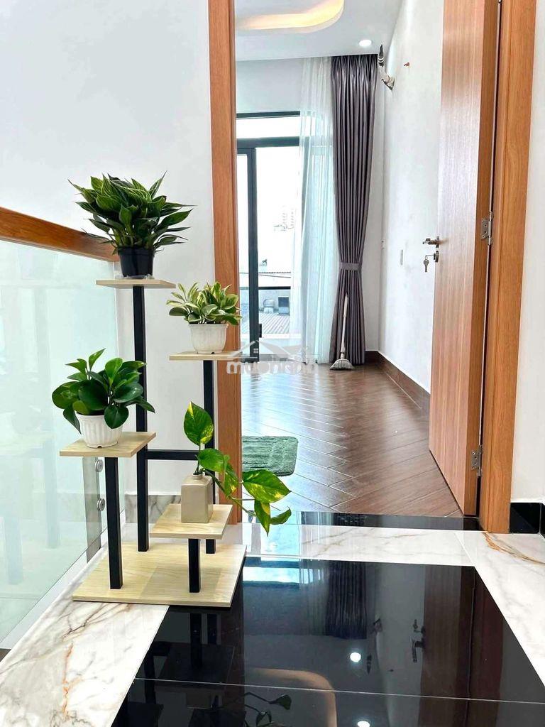 2 tầng kiên cố xe hơi tới nhà , 3 pn có trệt, 52m2, quanh gò xoài - 4