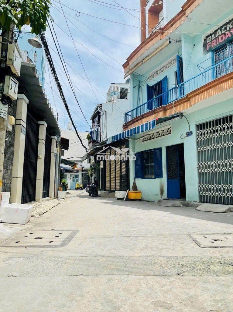Cho thuê nhà 43/2/12 ds 27 p6 gv . dt 4 x 20 cấp 4 gần chợ an nhơn - 2