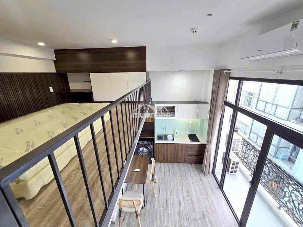Căn hộ ban công - full nội thất - ngay công viên làng hoa - rộng 30m2 - 4