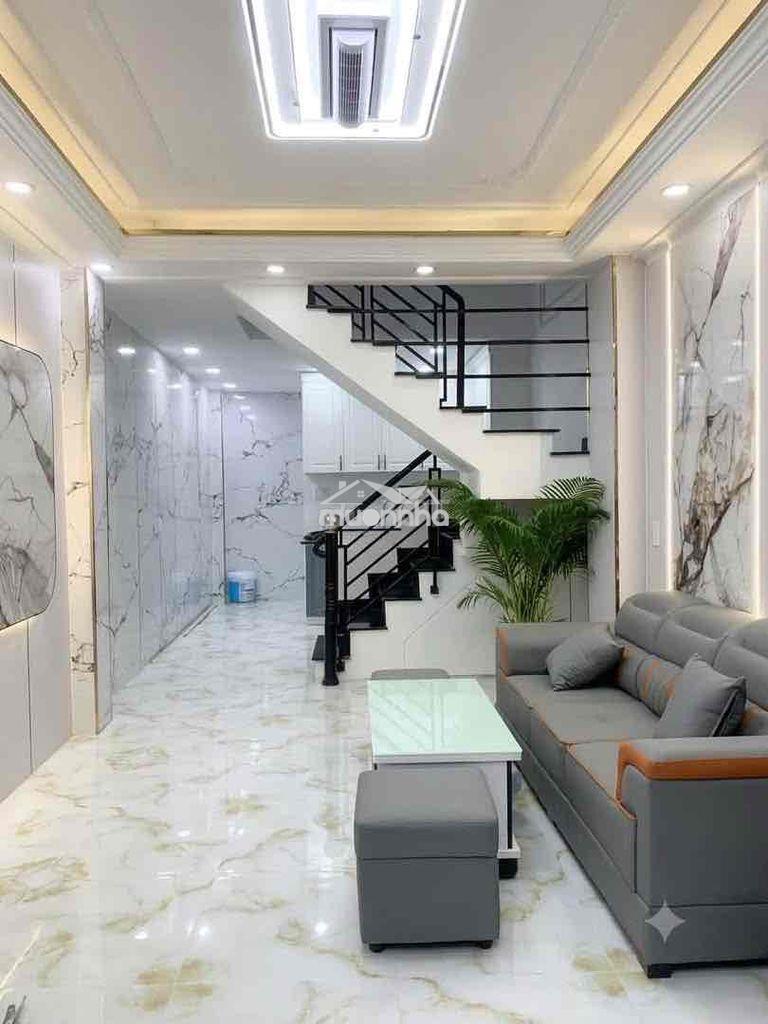 Quận 7 - bùi văn ba - 4 tỷ 860 - nhà đẹp 3 tầng - 4pn - hẻm xe hơi - 2