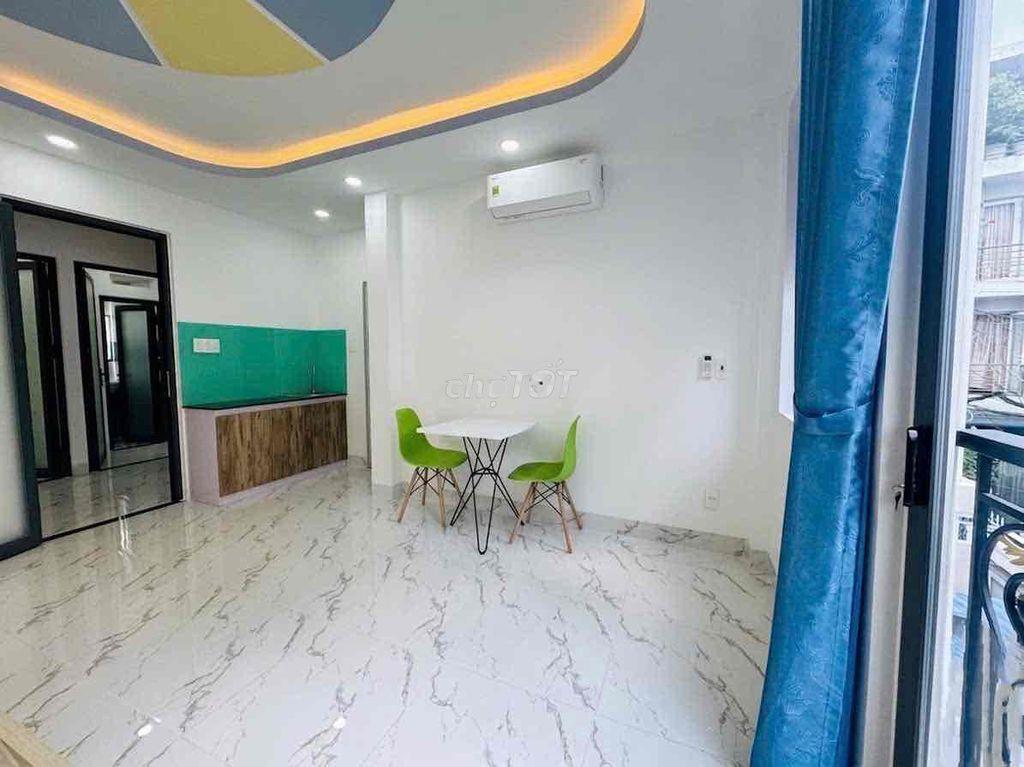 Mới 100% căn hộ ban công 40m2 ngay phan văn trị gần văn lang cơ sở 2,3 - 3