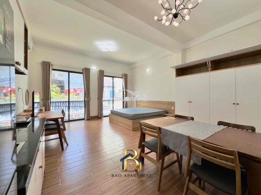 Cho thuê ngay 1pn 35m2, ban công tại lê quang định gần chợ bà chiểu p - 2