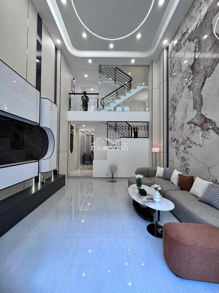 - Nhà mới hoàn thiện âu dương lân p2 q8 / trệt , lửng , 2 lầu st 🔥 - 4