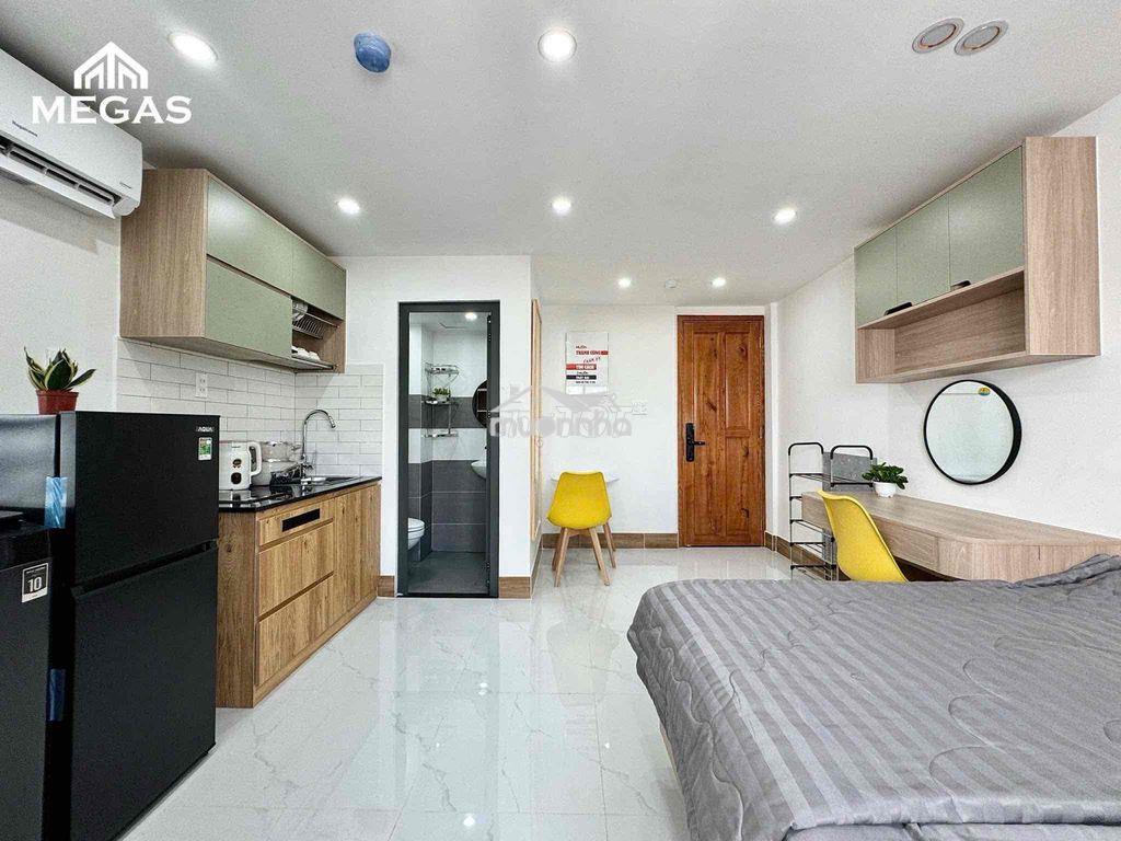 Cho thuê căn hộ studio full nt 25m2 ngay đầu đường lê đức thọ - 4