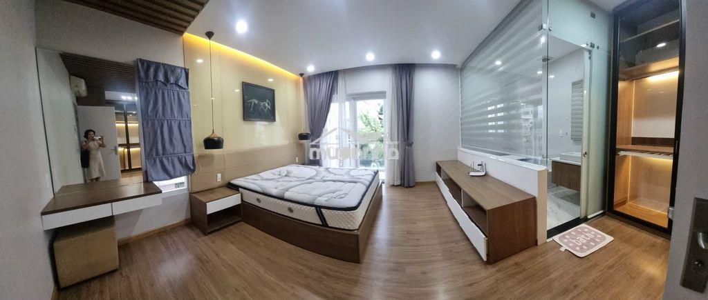 Bt song lập melosa khang điền - full nt - 8x18m có sân vườn - 4pn 4wc - 2