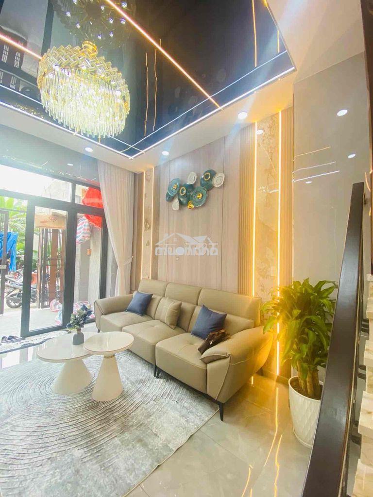 Bán nhà 3 tầng full nội thất- hẻm xehơi- đườngsố 1- long trường-quận 9 - 2