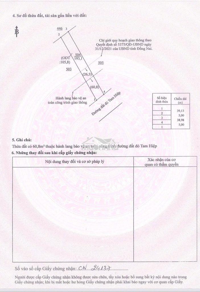 SIÊU PHẨM MẶT TIỀN *** TẠI PHƯỜNG XUÂN LỘC - TP. ĐỒNG NAI