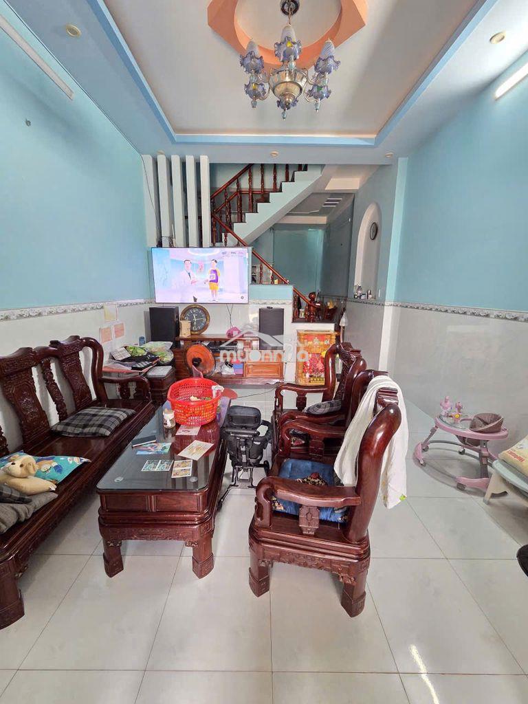 Bán nhà trệt lầu giá rẻ gần ngã tư bình chuẩn - thuận an - 2