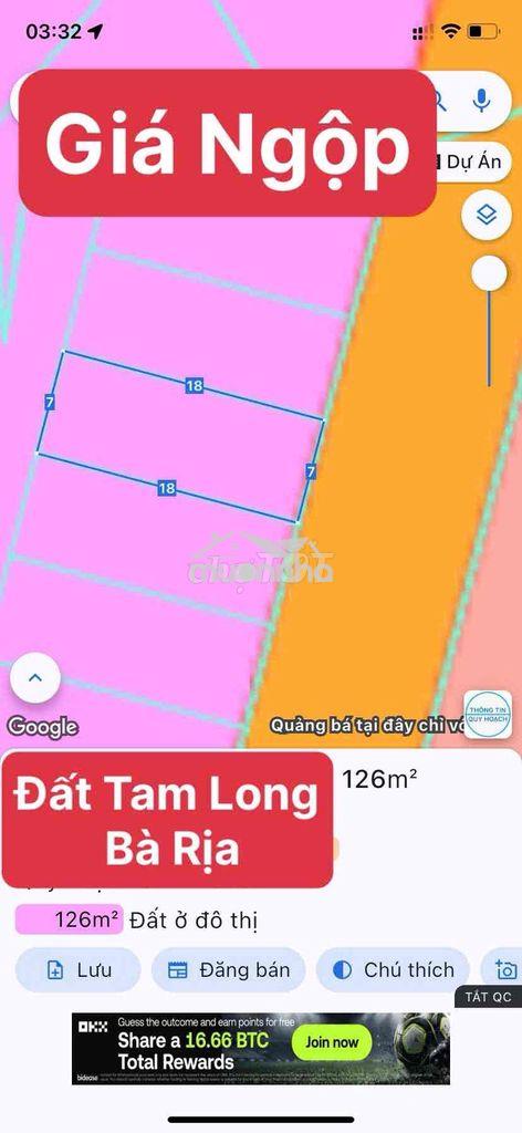Chính chủ bán đất phường tam long hoà long tp hồ chí minh giá ngộp