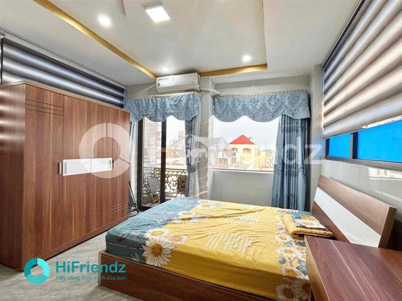 Studio ban công full nội thất ngay công viên phú lâm