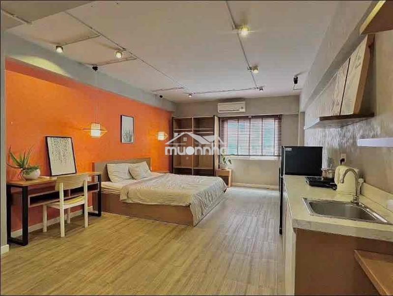 Cho thuê căn hộ full nội thất cửa sổ trời gần sân bay