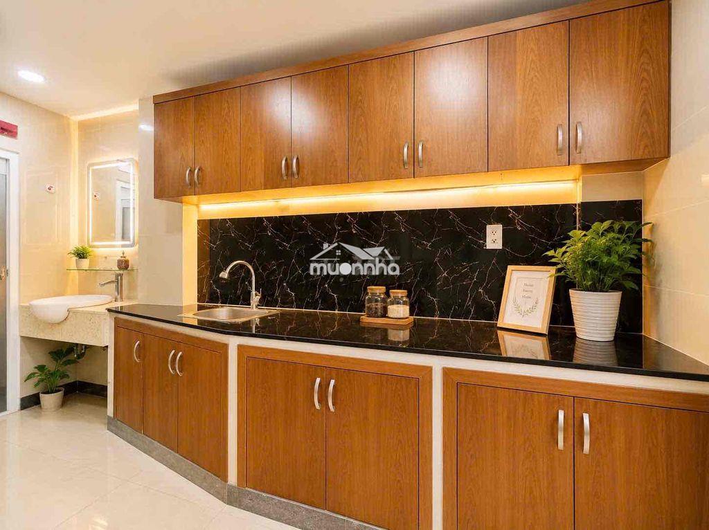 Cho thuê căn hộ full nội thất tone gỗ siêu hiện đại ngay trung tâm q7 - 2