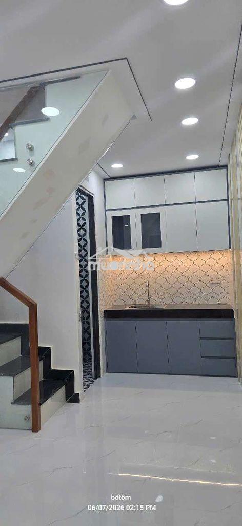Bán nhà mới xay hẻm thông tứ tung - 3