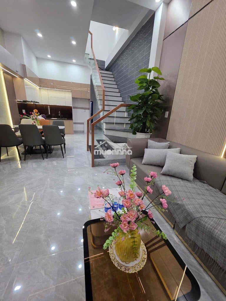 Nhà phú hoà hẻm gara văn hiền hoàn thiện mới 100% - 4