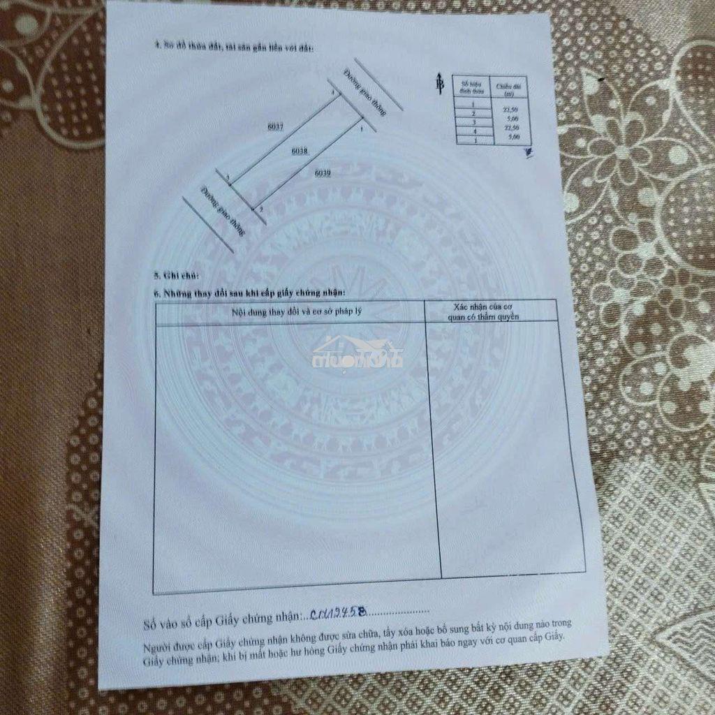 Bán 2 lô đất thổ cư liên kề đat 2 mặt tiền đườg đầu đuôi chính chủ ban - 2