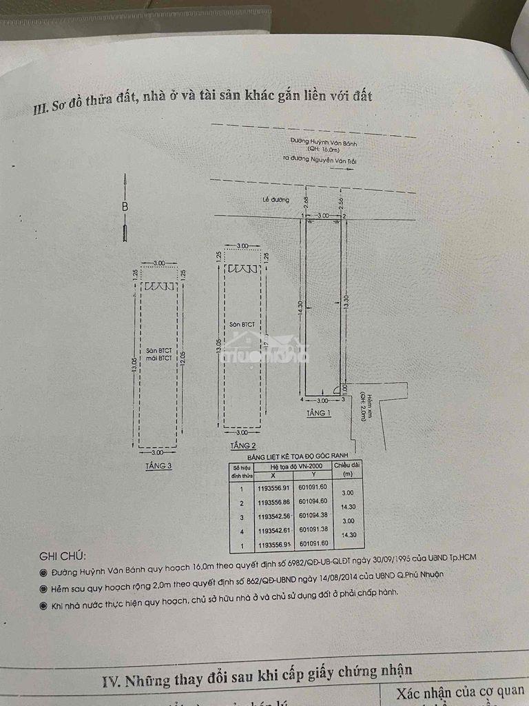Bán nhà mt 255 huỳnh văn bánh phú nhuận - 4