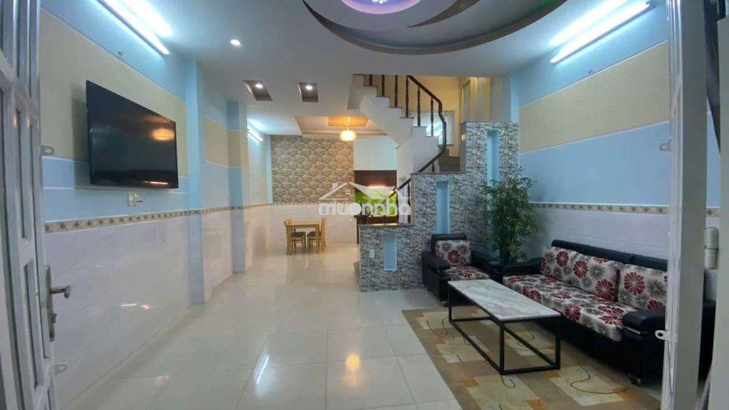 Nhà hương lộ 2, hẻm thông: 5mx10m 1 trệt 2 lầu, 3pn 3wc - 2