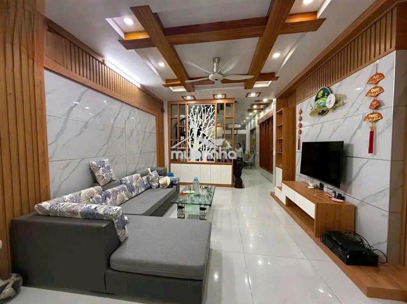 Cho thuê nhà khu phân lô văn cao, dt: 90m2 x 4 tầng.