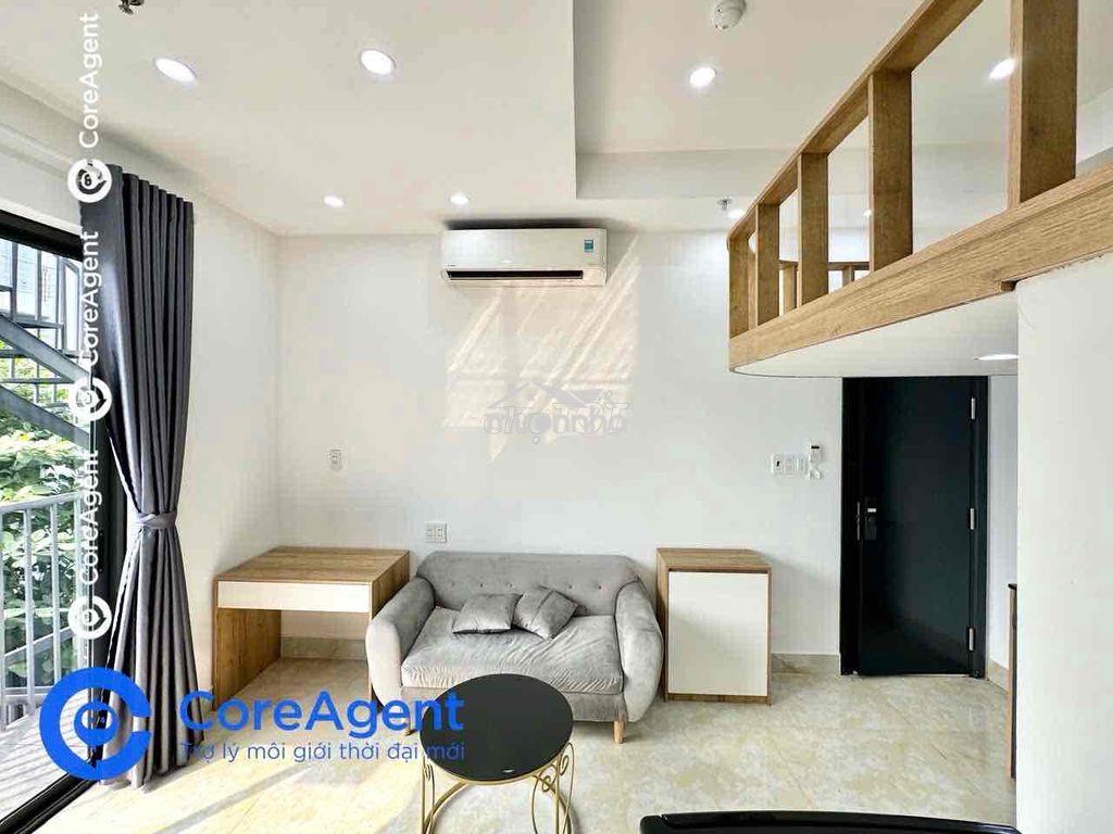Căn hộ dịch vụ - duplex ban công full nt ngay ngã tư bốn xã ✨✨ - 3