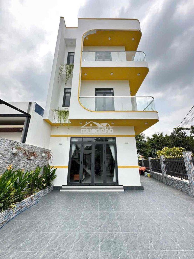 🏡Bán nhà 2 mặt tiền 1 trệt 2 lầu sân ô tô thuận an bình dương - 2