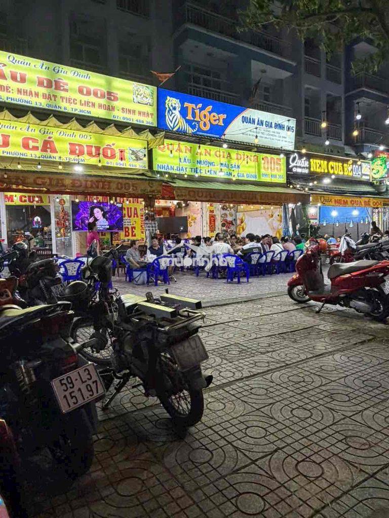 Hh 1% ( 6m x 12m) mt shophoue nguyễn văn của quận 8