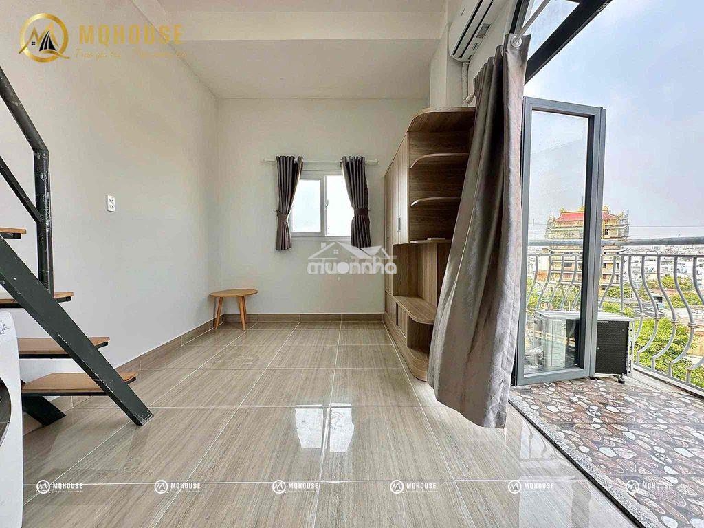 Cho thuê căn hộ mini ngay âu cơ - đh văn hiến full nội thất - ban công - 3