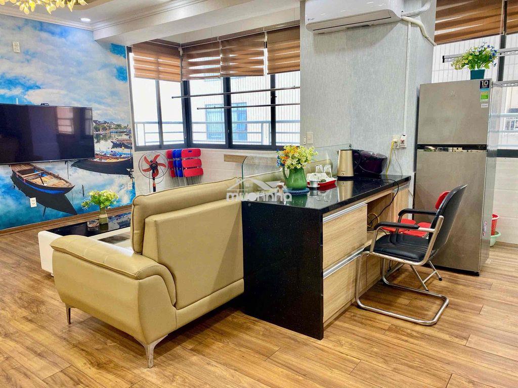 Cho thuê căn hộ 3 ngủ view xéo biển 104 m2 mường thanh viễn triều - 4