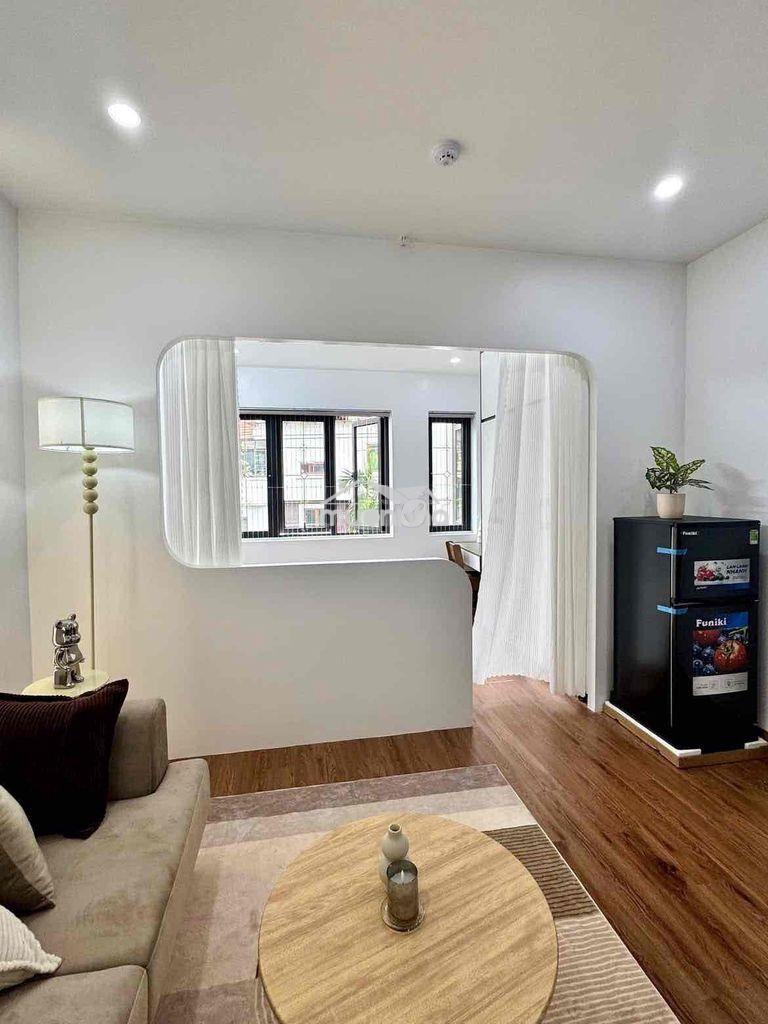Studio 1 phòng ngủ tách bếp full nội thất siêu thoáng mát ngay đầm sen - 2