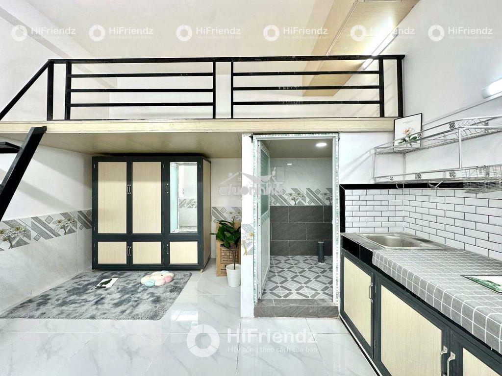 Căn hộ gác cao ban công đủ nội thất thang máy sát hòa bình đầm sen q11 - 2