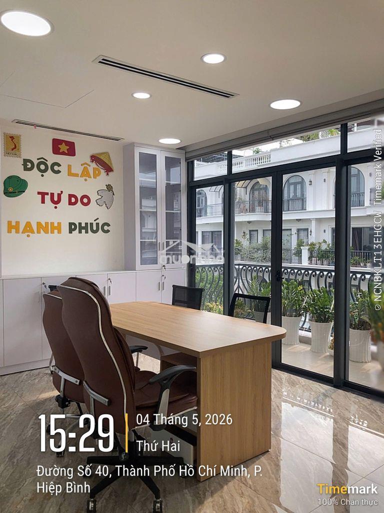 Cho thuê mặt bằng văn phòng – kinh doanh tại khu đô thị vạn phúc