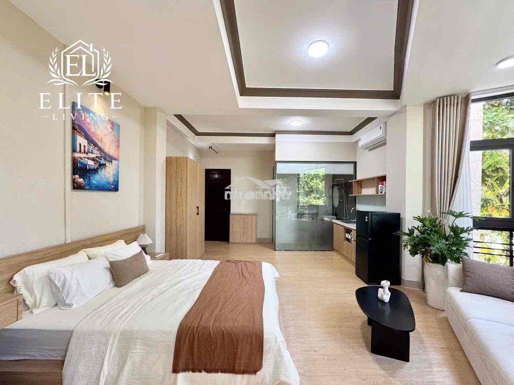 Studio cửa sổ trời ban công full option mặt tiền đường xa lộ hà nội - 3